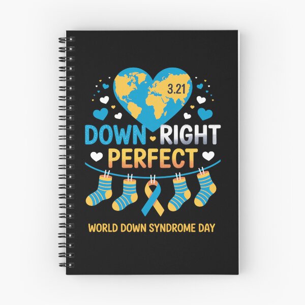 Item preview, Down Right Perfect World Down Syndrome Awareness Day 2026 designed and sold by Moxizz.