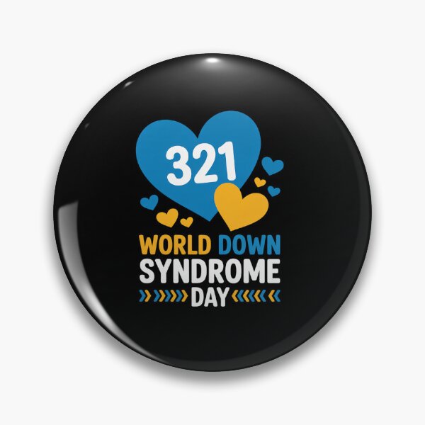 Item preview, Down Syndrom Awareness World Down Syndrome Day T21 Heart designed and sold by Moxizz.