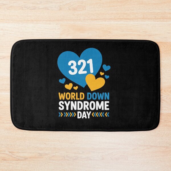 Artikelvorschau, Welt-Down-Syndrom-Tag, Tag der Aufklärung über das Down-Syndrom, Trisomie 21, Herz entworfen und verkauft von Moxizz.