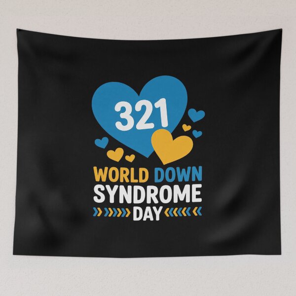 Item preview, Down Syndrom Awareness World Down Syndrome Day T21 Heart designed and sold by Moxizz.