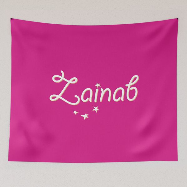 Item preview, My Name is Zainab designed and sold by CharlottePlaceArt.
