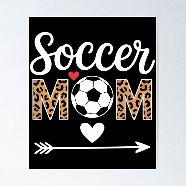 Item preview, Soccer Mom Leopard Funny Soccer Mom Mother's Day designed and sold by AsteriskDatBArt.