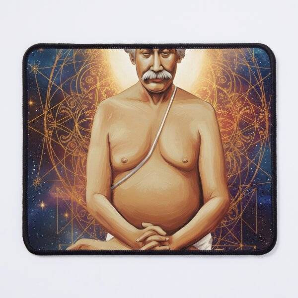 Item preview, Lahiri Mahasaya Deep Meditation Art designed and sold by shreeradha.