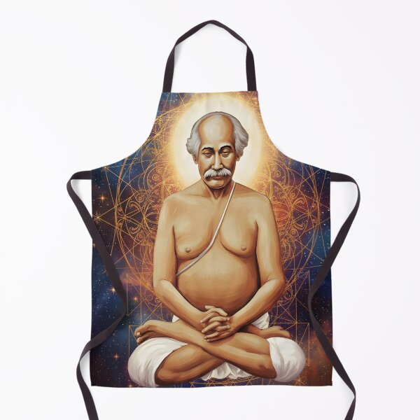 Item preview, Lahiri Mahasaya Deep Meditation Art designed and sold by shreeradha.