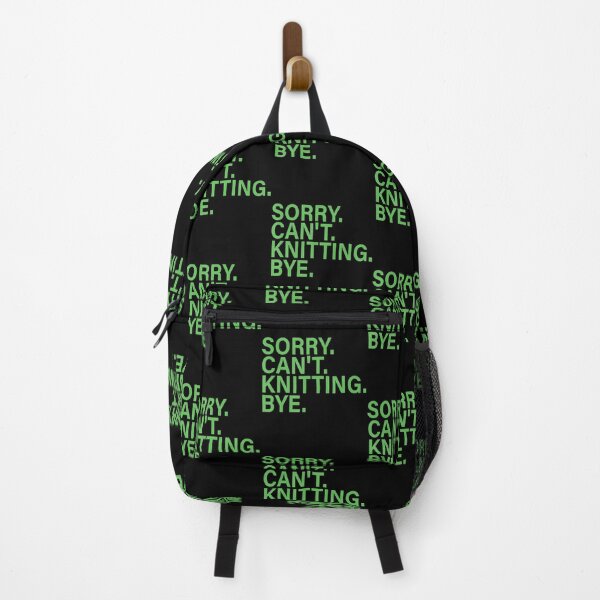 Item preview, Sorry Can't Knitting Bye Diy Therapy Mental Health Awareness designed and sold by charitashmoqs.