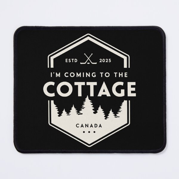 Item preview, Coming to the cottage cotton, Cozy cabin, Heated Rivalry designed and sold by rexedmee8.