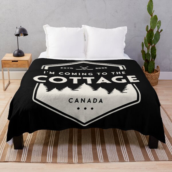Item preview, Coming to the cottage cotton, Cozy cabin, Heated Rivalry designed and sold by rexedmee8.