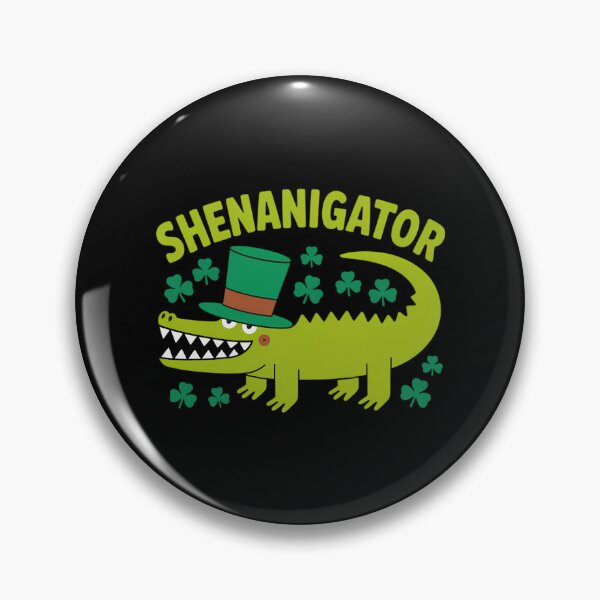 Item preview, Shenanigator Shenanigan Alligator Funny St Patrick's Day designed and sold by AsteriskDatBArt.