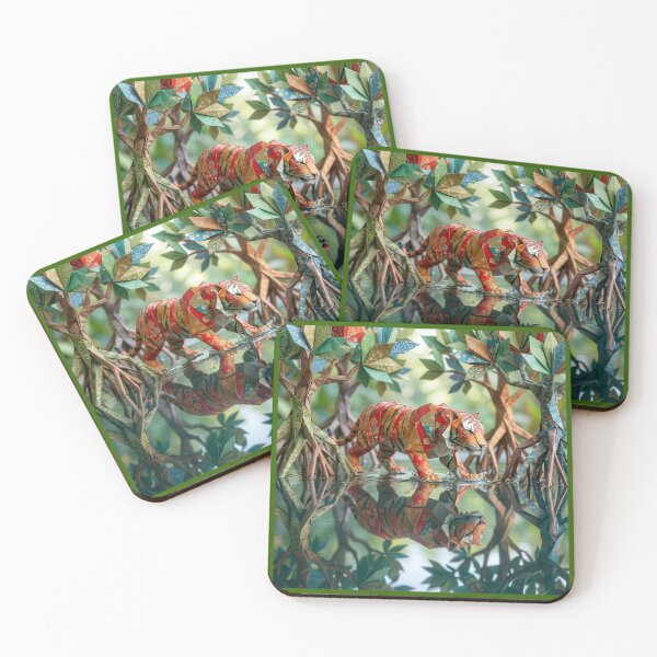 Item preview, Origami Tiger in Origami Mangrove Swamp designed and sold by Tridentulus.