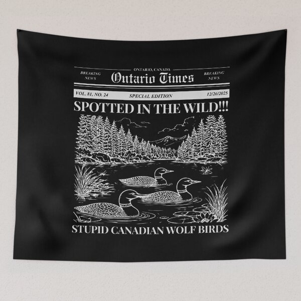 Item preview, Heated Rivalry - Stupid Canadian Wolf Bird designed and sold by rexedmee8.
