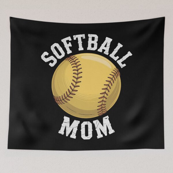 Item preview, Softball Mom Women Softball Lover Mommy Mothers Day designed and sold by AsteriskDatBArt.