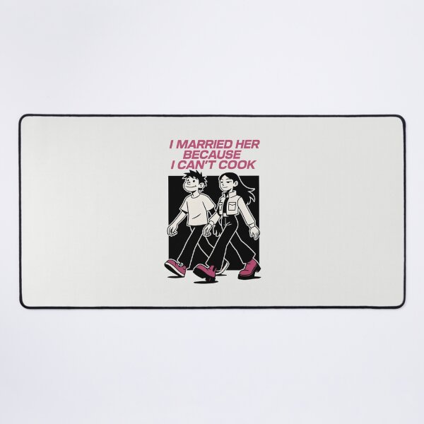 Item preview, I Married Her Because I Can't Cook Funny Husband Gift designed and sold by SplashTastic.