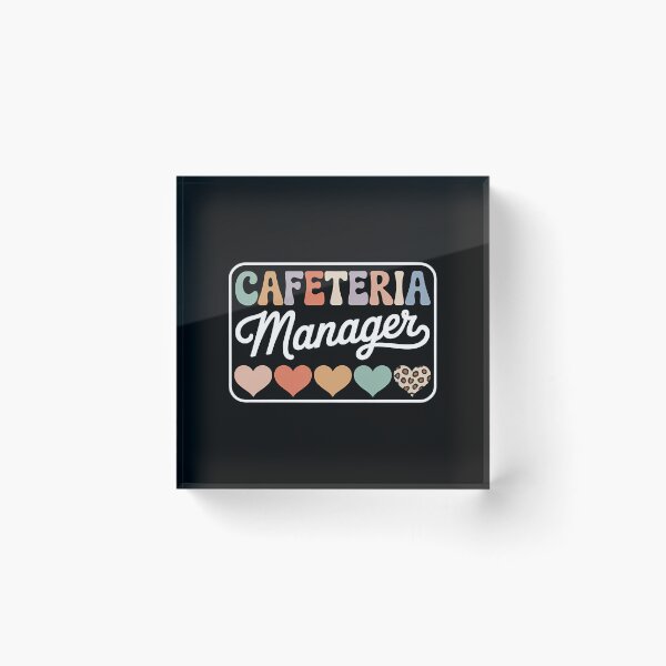 Item preview, Cafeteria Manager Heart School Lunch Lady Valentine's Day designed and sold by IdunayaStore.