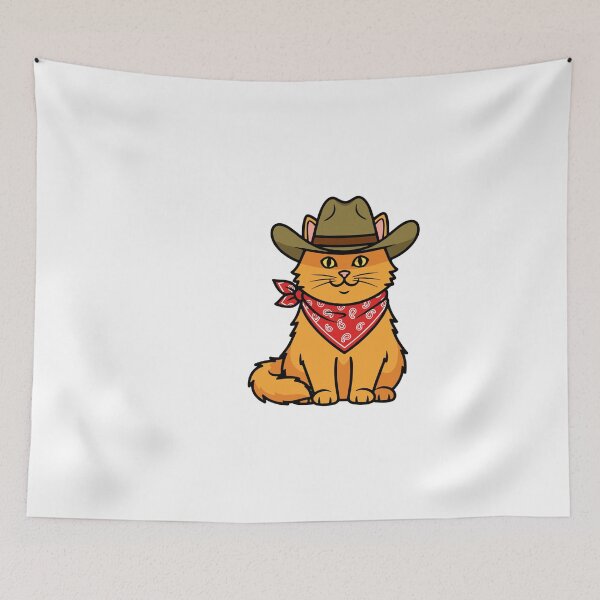 Item preview, Friendly Western Ginger Cat designed and sold by PopStars1993.