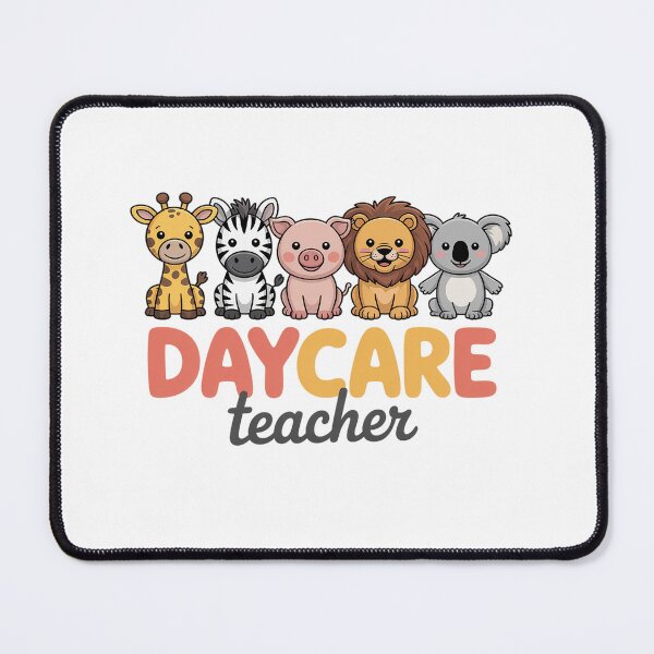 Item preview, Daycare Teacher Animals Daycare Provider Back to School designed and sold by Moxizz.
