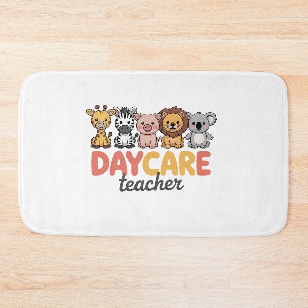 Item preview, Daycare Teacher Animals Daycare Provider Back to School designed and sold by Moxizz.