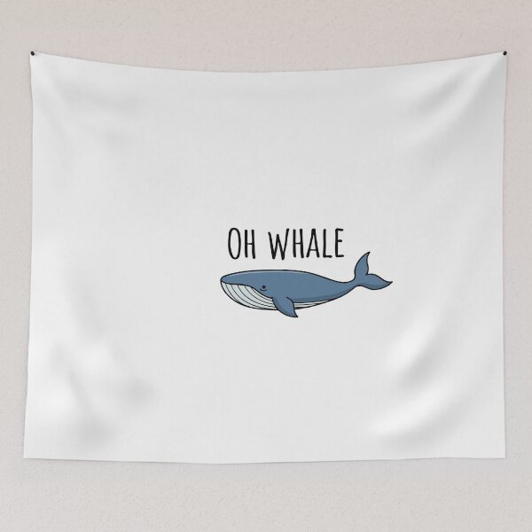 Item preview, Minimalist Oh Whale Ocean designed and sold by PopStars1993.