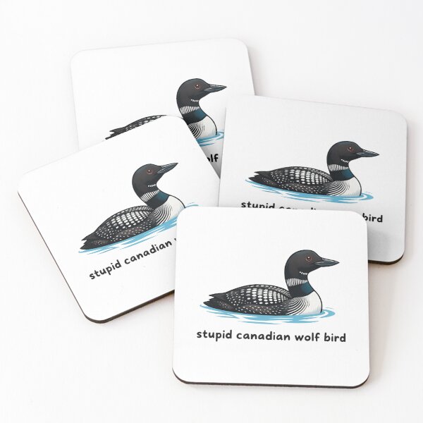 Item preview, Stupid Canadian Wolf Bird, Loon Lover, Canadian Wildlife - Heated Rivalry  designed and sold by rexedmee8.