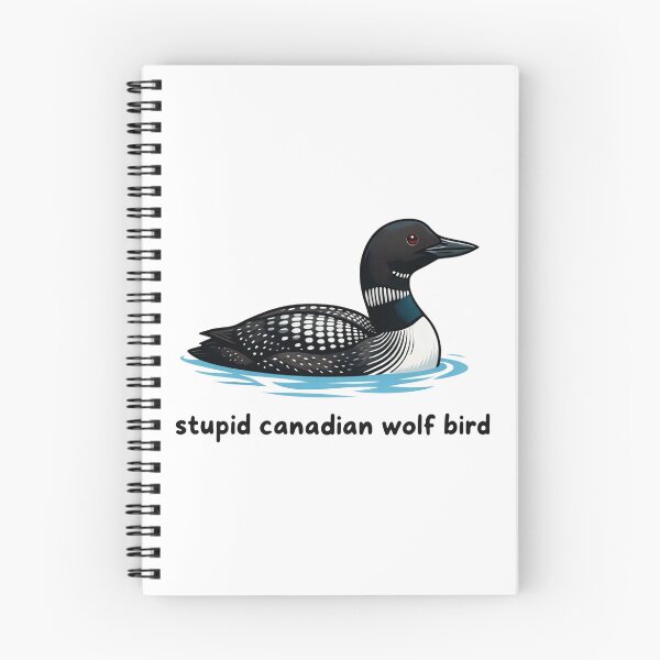 Item preview, Stupid Canadian Wolf Bird, Loon Lover, Canadian Wildlife - Heated Rivalry  designed and sold by rexedmee8.
