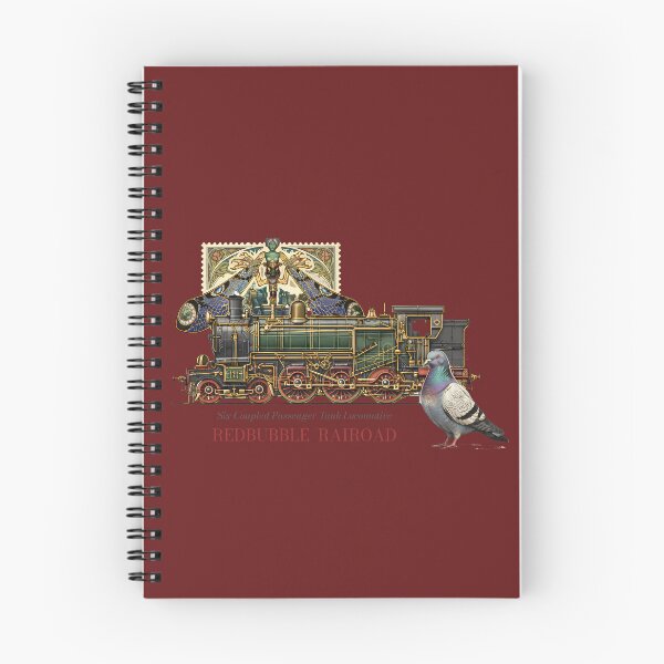 Item preview, FERROCARRIL REDBUBBLE - Locomotora cisterna designed and sold by GalluzziART.