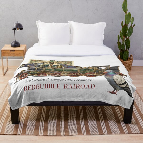 Item preview, FERROCARRIL REDBUBBLE - Locomotora cisterna designed and sold by GalluzziART.