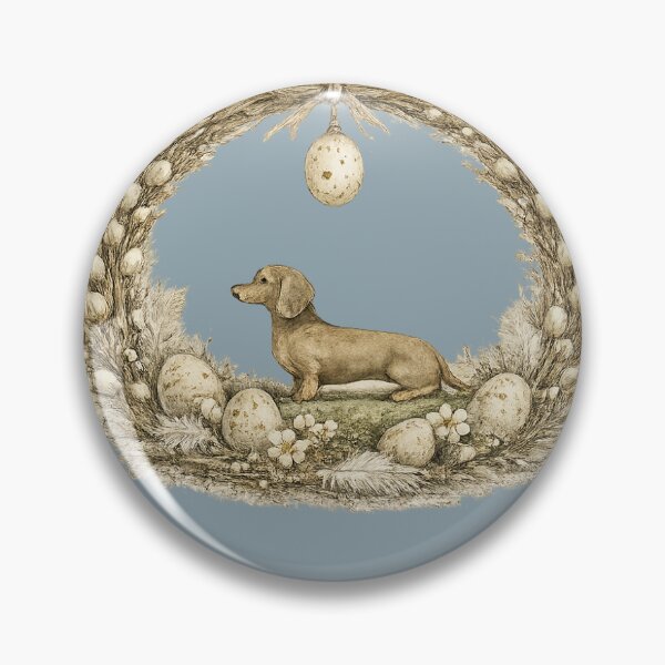 Item preview, Short-haired dachshund Easter decoration designed and sold by DasDaggel.