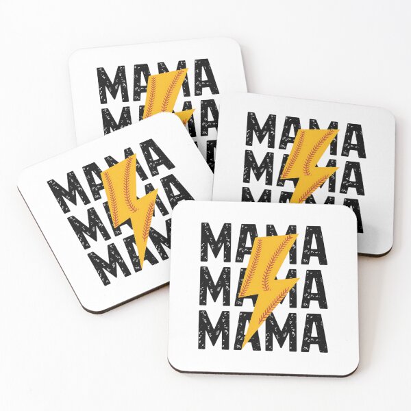 Item preview, Softball Mama Lighting Softball Mothers Day designed and sold by AsteriskDatBArt.