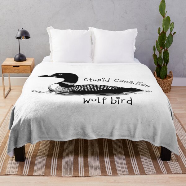 Item preview, Stupid Canadian Wolf Bird, Loon Lover, Canadian Wildlife - Heated Rivalry  designed and sold by rexedmee8.