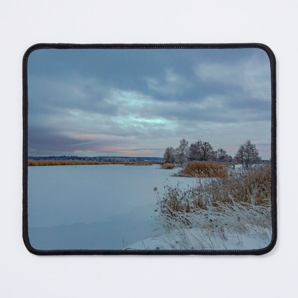 Item preview, Winter Landscape Over Frozen Lake designed and sold by Veikko Suikkanen.