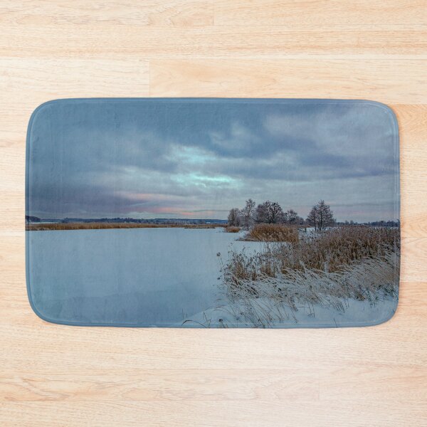 Item preview, Winter Landscape Over Frozen Lake designed and sold by Veikko  Suikkanen.