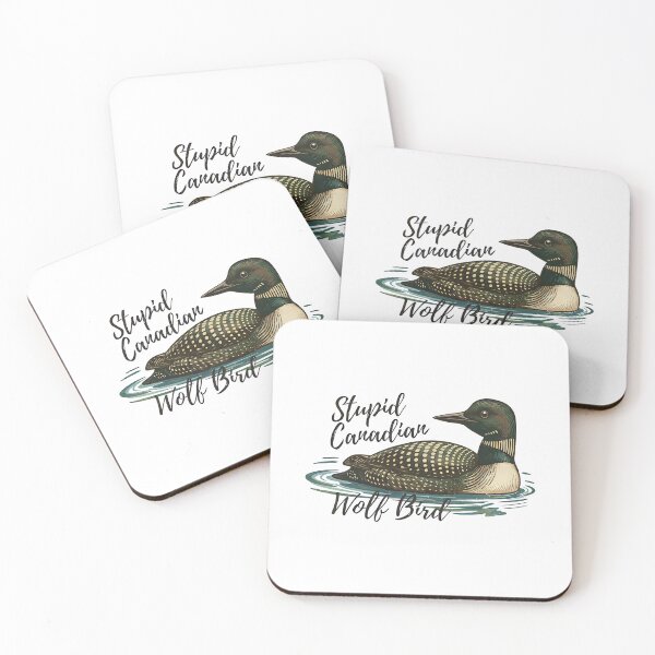 Item preview, Stupid Canadian Wolf Bird, Loon Lover, Canadian Wildlife - Heated Rivalry  designed and sold by rexedmee8.