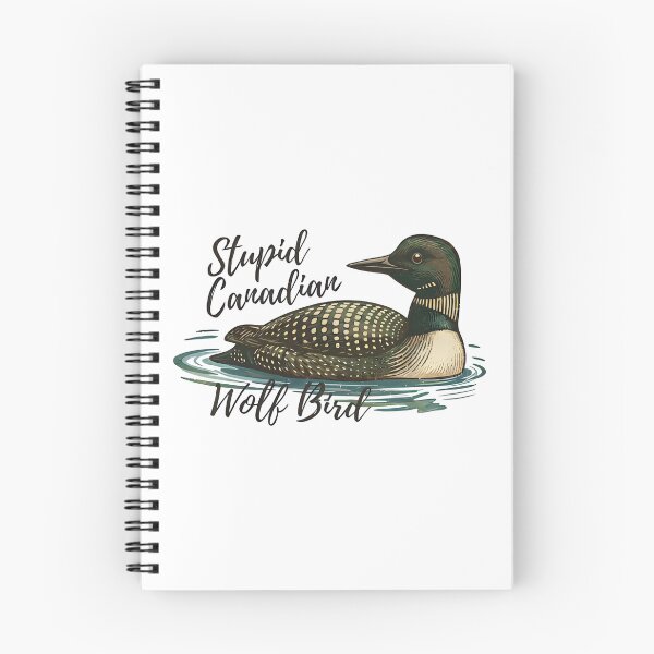 Item preview, Stupid Canadian Wolf Bird, Loon Lover, Canadian Wildlife - Heated Rivalry  designed and sold by rexedmee8.