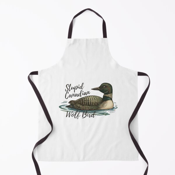 Item preview, Stupid Canadian Wolf Bird, Loon Lover, Canadian Wildlife - Heated Rivalry designed and sold by rexedmee8.