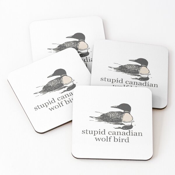 Item preview, Stupid Canadian Wolf Bird, Loon Lover, Canadian Wildlife - Heated Rivalry  designed and sold by rexedmee8.