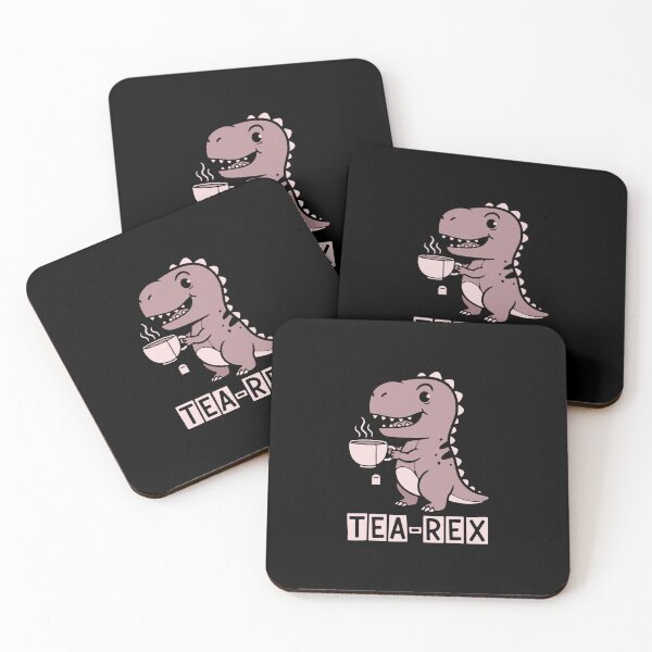 Item preview, Tea Rex Pun Dinosaur Coffee  designed and sold by PopStars1993.