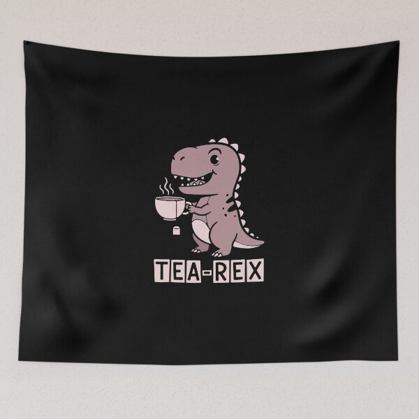 Item preview, Tea Rex Pun Dinosaur Coffee  designed and sold by PopStars1993.