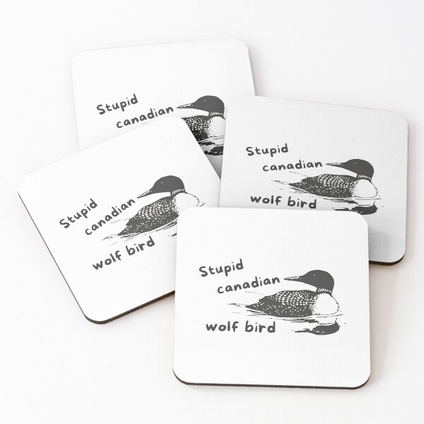 Item preview, Stupid Canadian Wolf Bird, Loon Lover, Canadian Wildlife - Heated Rivalry  designed and sold by rexedmee8.