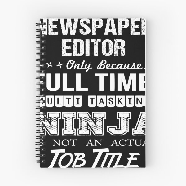 Item preview, Newspaper Editor designed and sold by SperryRoger.
