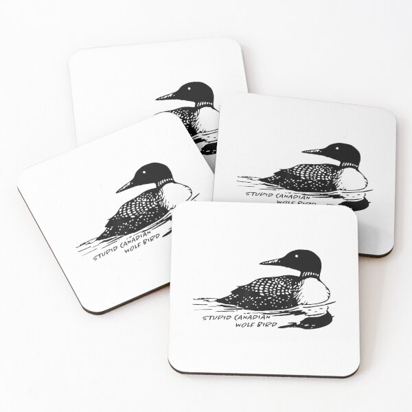Item preview, Stupid Canadian Wolf Bird, Loon Lover, Canadian Wildlife - Heated Rivalry  designed and sold by rexedmee8.