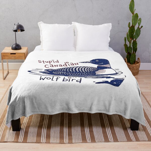 Item preview, Stupid Canadian Wolf Bird, Loon Lover, Canadian Wildlife - Heated Rivalry  designed and sold by rexedmee8.