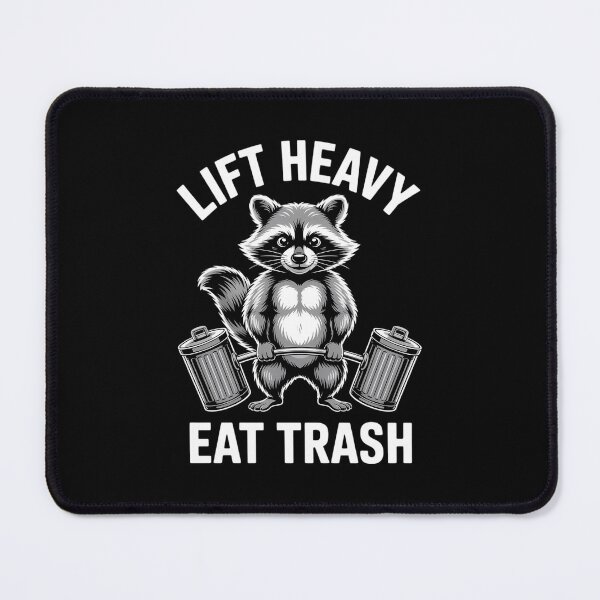Item preview, Lift Heavy Eat Trash Weight Lifting Workout Gym designed and sold by FaithAbbott.