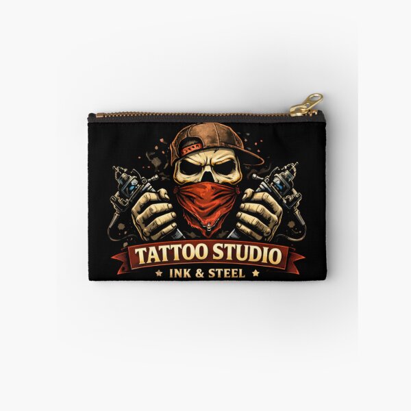 Item preview, Tattoo Studio – Ink & Steel Skull Design designed and sold by Rag-Dog.