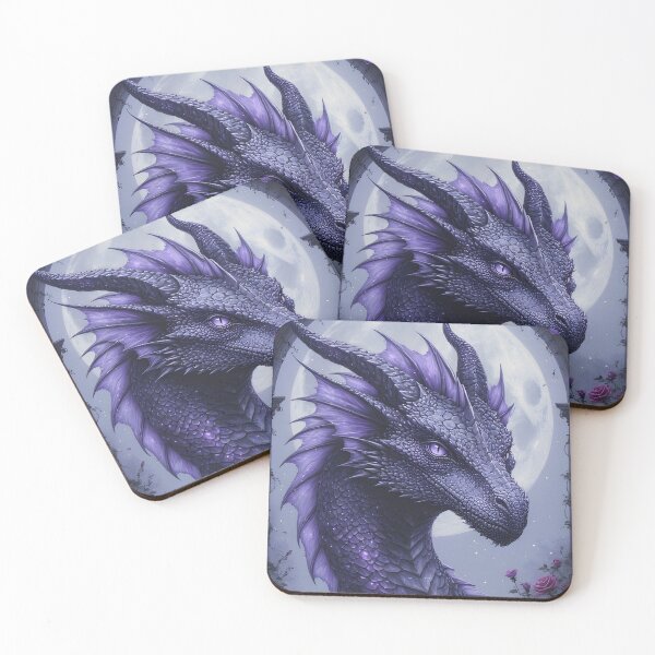 Item preview, Violet Moon Dragon: Grace designed and sold by Noctyra Designs.