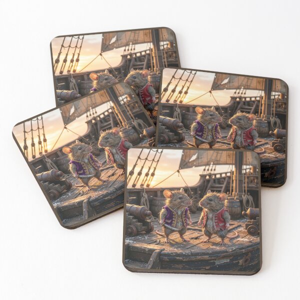 Item preview, Pirate Mice Consider Mutiny designed and sold by Tridentulus.