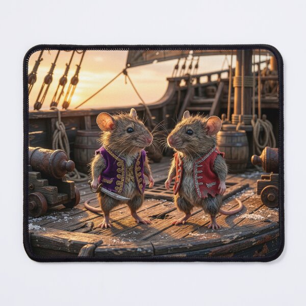 Item preview, Pirate Mice Consider Mutiny designed and sold by Tridentulus.
