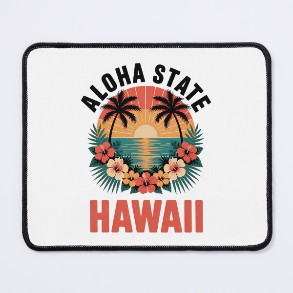 Item preview, Hawaiian Aloha State Hawaiian Islands Graphic designed and sold by IdunayaStore.