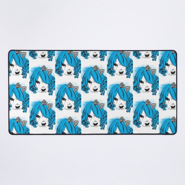 Item preview, Blue Haired Dog Graphic  designed and sold by unikusa.