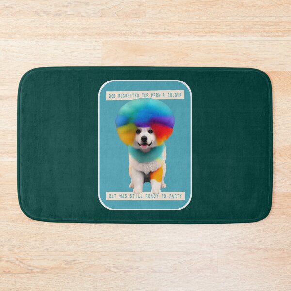 Item preview, Bob_s Regret - Funny Rainbow Hair Dog Design designed and sold by unikusa.