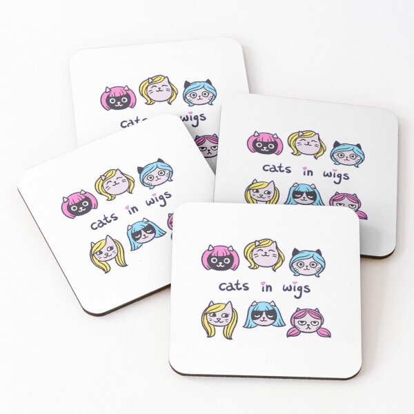 Item preview, Cats In Wigs designed and sold by unikusa.