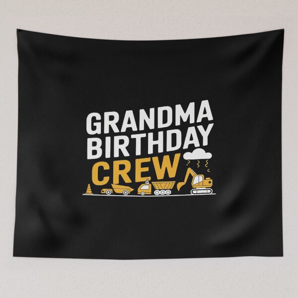 Item preview, Aunty of the Birthday Boy Construction Worker Bday Party 1  designed and sold by MarkLeedsArt.